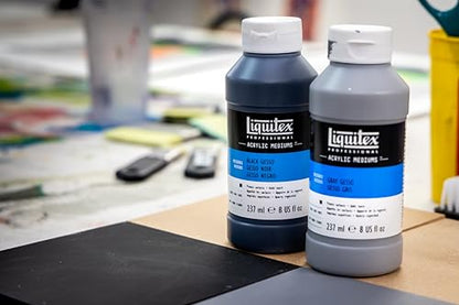 Liquitex Professional Gesso Surface Prep Medium, 473ml (16-oz), White - color: White, size: 16 Fl Oz (Pack of 1), style: 16-oz