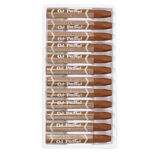 PATIKIL Dark Brown Oil Pastels, 36Pcs Soft Oil Crayons Pastels Stick Vibrant and Creamy Art Supplies Bulk for Artists Beginners Art Painting Drawing Blending Graffiti Gallery - color: Dark Brown