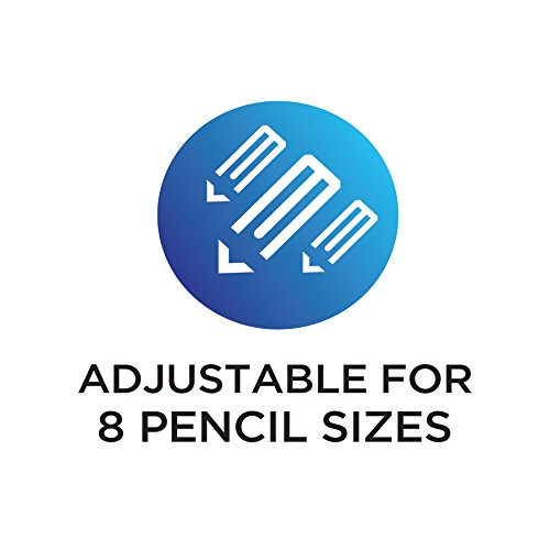 X-ACTO 1001 Ranger 55 Classroom Manual Pencil Sharpener Black (Pack of 6) - size: 1 Count (Pack of 6)