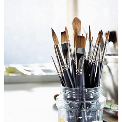 Winsor & Newton Professional Watercolour Sable Brush, Round #4 - size: #4, style: Round