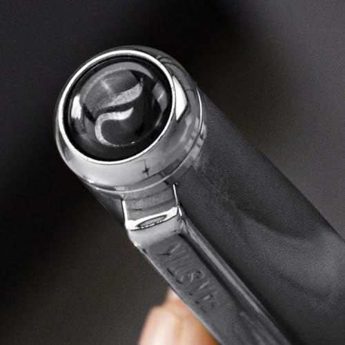 FANSTIK Customized Silver Luxury ballpoint pen, fancy gift set for women, Chrome Finish, Professional executive pen gift set for men (Lux Custom-BallPoint Silver) - color: B Cust-BallPoint Silver