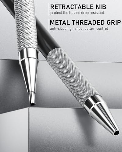 Nicpro 38PCS Art Mechanical Pencils Set in Leather Case | 3 PCS Metal Drafting Pencil 0.5/0.7/0.9/5 PCS 2mm Lead Holder (6B 4B 2B HB 2H 4H Colors) For Sketching With 20 Tube Lead - size: 38PCS