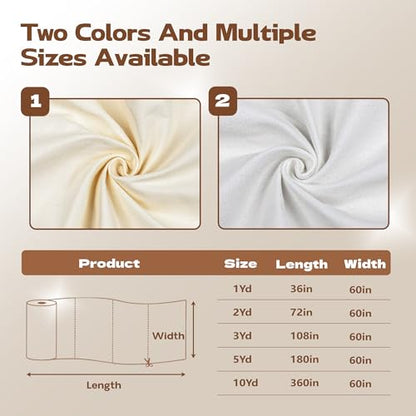 Canvas Fabric, Premium 10oz Natural Cotton Duck Canvas Fabric 62'' Wide for Arts & Crafts, Backings, Covers,1Yd (60 x 360 inchs) - color: Natural, size: 10Yd (60 x 360 inchs)