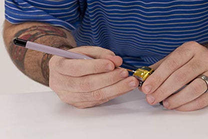 Micro Mini Fine Detail Paint Brush Set of 12 Pieces, Small Short Handle Taklon Bristles for Detailing, Paint by Number Art, Models & Nails - size: Set of 12