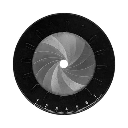 Gralara Circle Drawing Tool Tools Adjustable Circle Drawing Ruler for Drafting, Black - color: Black