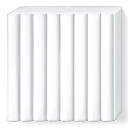 STAEDTLER FIMO 8020 0 Fimo Soft Modelling Clay, 57 g, White - color: White, size: 57 g (Pack of 1)