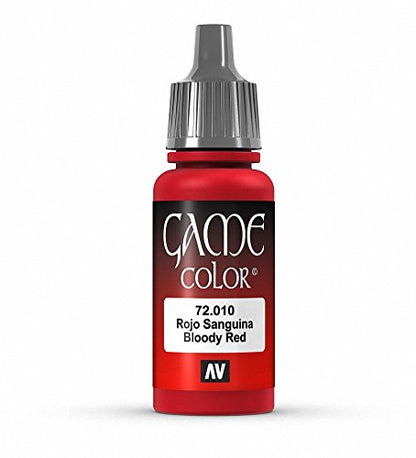 Vallejo Game Color Bloody Red Paint, 17ml - color: Bloody Red