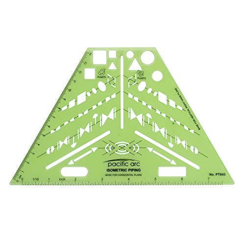 Pacific Arc Professional Plumbing Elevation Template Guide - style: Isometric Piping