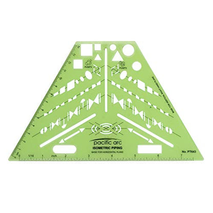 Pacific Arc Professional Plumbing Elevation Template Guide - style: Isometric Piping