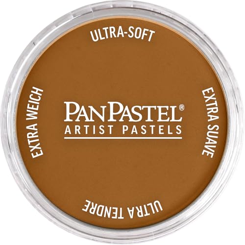 PanPastel Artist Pastels by GOLDEN, Orange Shade, 2.44” / 62mm Pan Diameter, Professional Artist Pastels, Unique Pan Format (cake-like) - color: Orange Shade, size: 1 Count (Pack of 1)