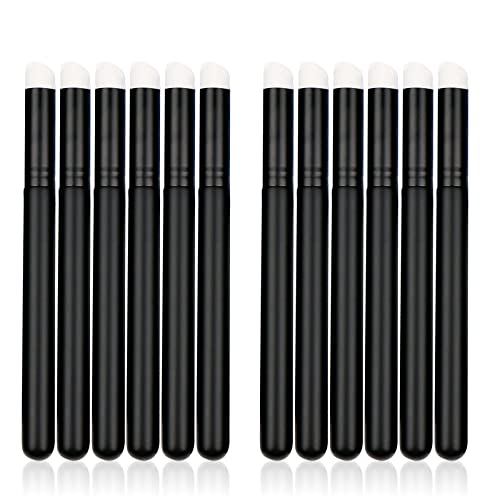 UNIMEIX Dry Brush Miniature Painting Dry Miniature Painting Set Hobby Detail Blending Brushes Effortless Miniature Painting Brushes for Scale Model, Watercolor (12 Pack)