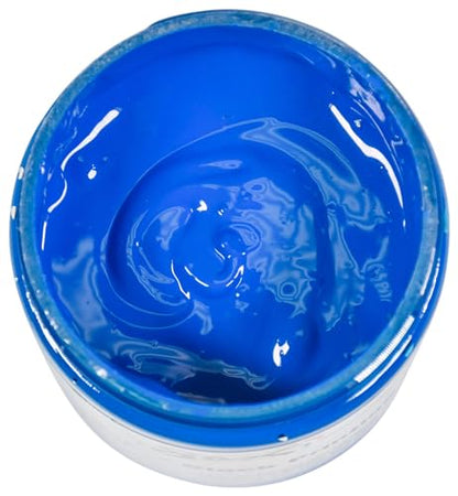 Sax 461918 True Flow Water Soluble Block Printing Ink - 8 Ounce Jar - Blue