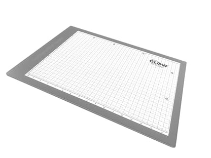 Cutterpillar Glow Premium II LED Light Board with Translucent Self-Healing Cutting Mat – 13" x 19" Light Box Tracing Pad with Non-Slip Mat and Built-In Rechargeable Battery - style: Glow Premium