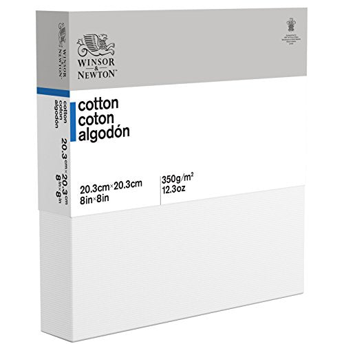 Winsor & Newton Classic Cotton Canvas, 8" x 8" Deep Edge (6201123) - size: 8" x 8", style: Cotton Deep Edge