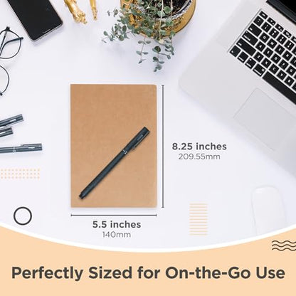 5.5 x 8.3 Inch Sketch Book for Kids and Adults, 112 Sheets (68lb/100gsm), Ideal for Drawing