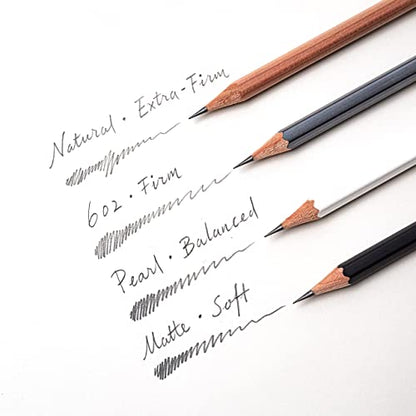 Blackwing Matte Pencils, Soft Graphite for Writing & Drawing, 12 Count - color: Black, style: Modern