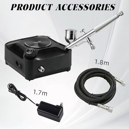 Airbrush kit,air brush kit with air compressor,airbrush for nails | airbrush/air brush,Professionals use air brush for nails with 70in hose,Uniform spraying,widely used