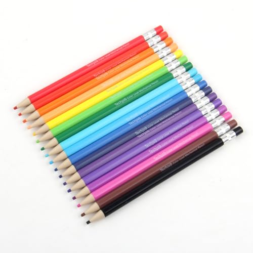 Mechanical Colored Pencils for Coloring and Drawing 2.6mm 18 Colors - style: 18 color