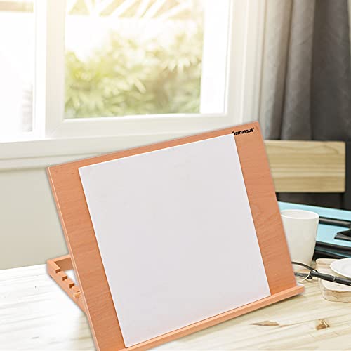 Darnassus A3 Extra Large Adjustable Tabletop Painting Easel, 16.5 inch by 12.6 inch, Drawing and Sketching Board, Book Holder, Book Stands, Tilt Height Adjustable, Portable Easel Stand