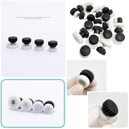 TorSor 4 Pack Clay Pottery Trimming Spinners 4 Size Pottery Clay Spinner Wheel Throwing Top Rotary Finishing Tool for Stoneware Clay Cone Pottery Wheel Kit Sculpting Wheel Rock Painting Terra Cotta