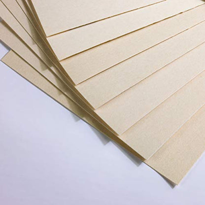 Uart Sanded Pastel Art Paper, Off-White, 9" x 12" Paper, Grit #320, 10 Sheet Pack - color: Grade 320, size: 9" x 12"