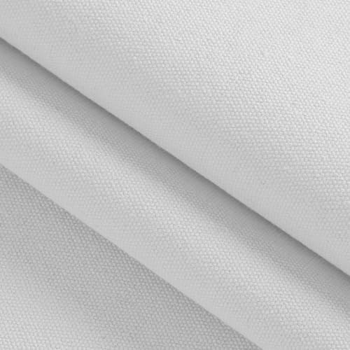 12oz Heavy Duty Canvas Fabric, 59" W Natural Cotton Duck Cloth 1 Yard - color: White, size: Pre Cut - 1 Yard