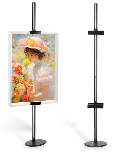 Table top easels for display,picture stands for display，Adjustable for Frames Up to 29" H，Frame Holder Stand Table Easels for Display，Metal tabletop easel Stand for Picture Frames, Artwork, Canvas
