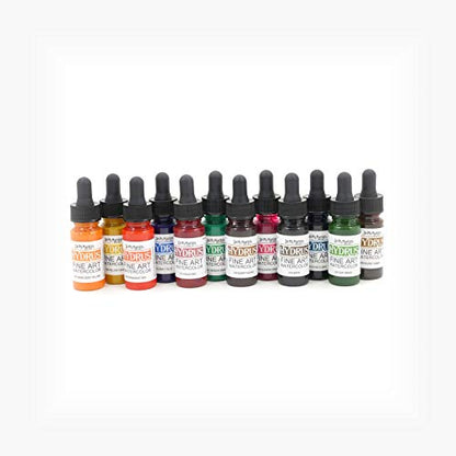 Dr. Ph Martin's Hydrus Watercolor Paint Set of 1/2oz. Bottles-SET 2