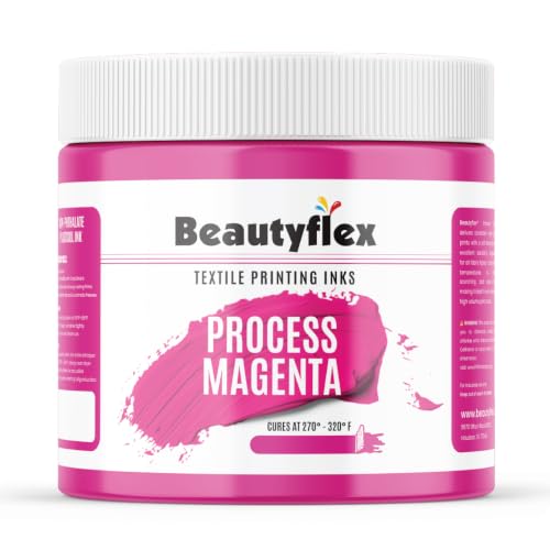 Process Magenta Screen Printing Ink 16 oz Pint, Plastisol Ink - color: Process Magenta, size: 16 fl oz