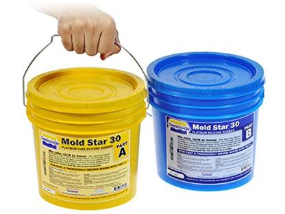 Mold Star 30-1A:1B Mix By Volume Platinum Silicone Rubber - Gallon Unit - size: Gallon Unit