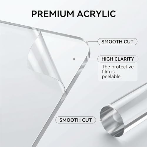14 Pcs Polymer Clay Tools, Solid Acrylic Roller for Clay, Protect Fingers Polymer Clay Cutter, Clear Acrylic Sheet Press Board Wire Texture Set Needle Detail Modelling Supplies for Beginners - size: 14