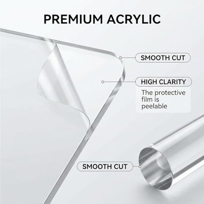 14 Pcs Polymer Clay Tools, Solid Acrylic Roller for Clay, Protect Fingers Polymer Clay Cutter, Clear Acrylic Sheet Press Board Wire Texture Set Needle Detail Modelling Supplies for Beginners - size: 14