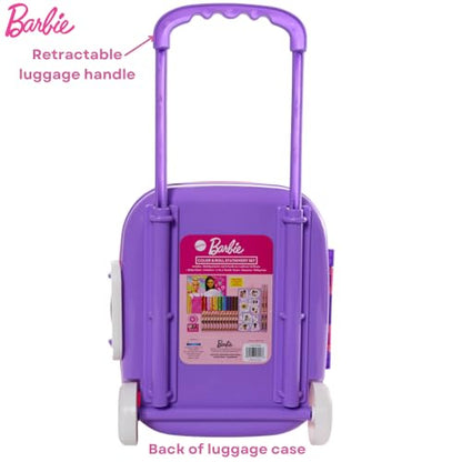 Barbie Color and Roll Activity Set with Carrying Case, Stickers, & Art Supplies - style: Barbie