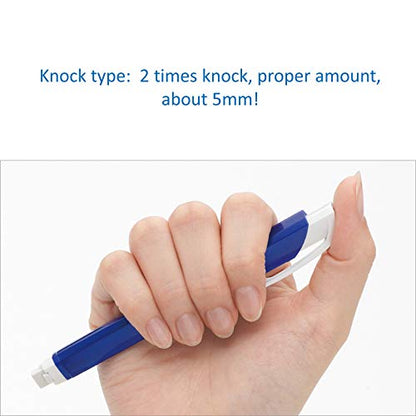 Four Graphgear 1000 Mechanical Pencil Set- 0. 3mm, 0. 5mm, 0. 7mm & 0. 9mm / Four Rerill Leads/Pen-type Triangle Eraser/Pencase, Silver