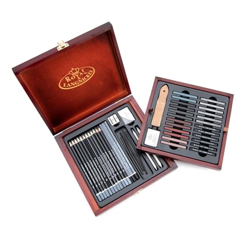 Royal & Langnickel RSET-SKET1600 Premier Sketch Pencil Art Set, 51-Piece