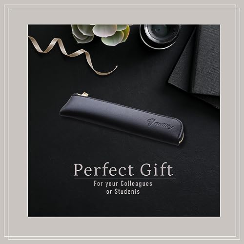 Graph Gear 1000 Mechanical Drafting Pencil + Ain HB/B/2B leads, original Black slim pen case (0.4mm) - size: 0.4mm