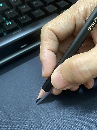 Faber-Castell Wooden Tri-Grip Exam Grade Graphite 2B Pencils, Smooth and Dark Pre-sharpened Wood Pencils - Box of 12
