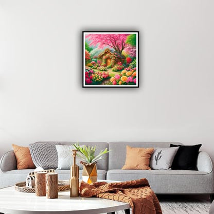 hill froeistung Landscape Scenery Diamond Art Painting Kits for Adults - color: HF-A070