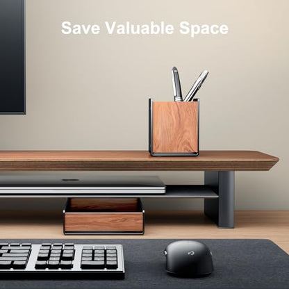 UPERGO Desk Organizer Tray Pen and Pencil Holder Set - style: desk drawer with pen holder
