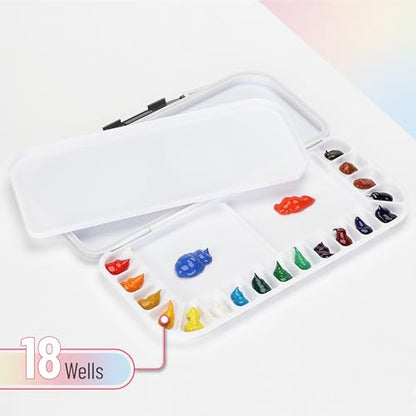 Mr. Pen- Airtight Watercolor Palette with Lid, 48 Pack - color: White, size: 48 Pack