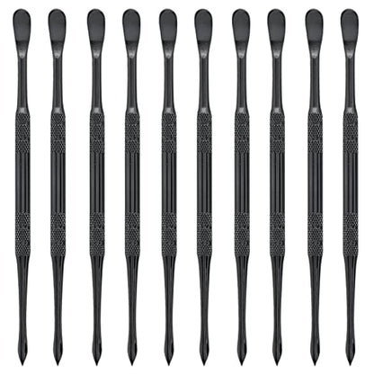suiwotin 10PCS Wax Carving Tool, Stainless Steel, Black - color: Black - 10PCS