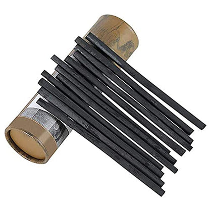 50 Pcs Willow Charcoal, Soft, Black Charcoal Sticks for Drawing, Sketching, and Fine Art, Willow Sketch Charcoal Pencils for Drawing -2 Box 3-5mm 5-8mm