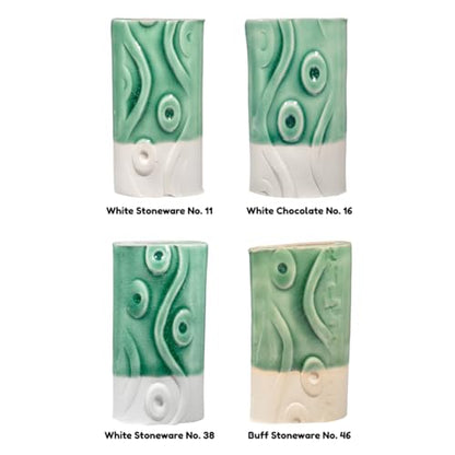 AMACO Celadon High Fire Gloss Glaze, 16 oz. (473 mL), C-47 Jade | Transparent, Mixable Mid-High Fire Cone 5-6 (C) Liquid Ceramic Pottery Glaze for Bisque - color: C-47 Jade