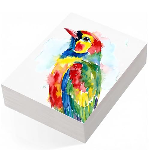 82 Sheets Watercolor Paper Bulk 9"x12", 110lb/230gsm Cold Press Thick - size: 9"x12"