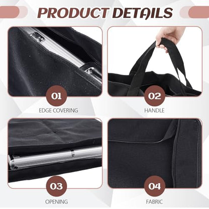Abbylike Trade Show Display Case Carry Bag, Extra Large Bag for Sports Cards Trade Show Case Shipping(24 x 36 x 4 Inch) - size: 24 x 36 x 4 Inch
