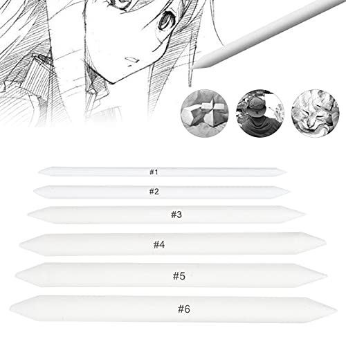 Shading Tools for Drawing, Blending Stumps and Tortillions Set Drawing Pencils for Artists Student Sketch Drawing Tools Markers