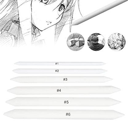 Shading Tools for Drawing, Blending Stumps and Tortillions Set Drawing Pencils for Artists Student Sketch Drawing Tools Markers