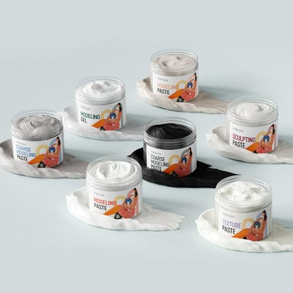 KAMENSKAYA Gel Medium for Acrylic Paint - 8.45 fl oz (250 ml) - color: Transparent Gel, size: 8.45 Fl Oz (Pack of 1)