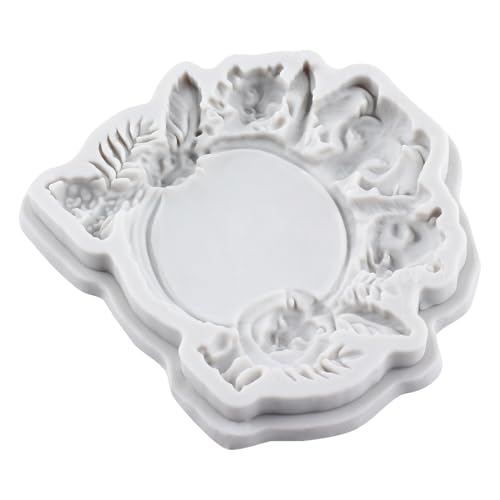 Animal Polymer Clay Mold Lion Elephant Giraffe Silicone Molds - color: Style I
