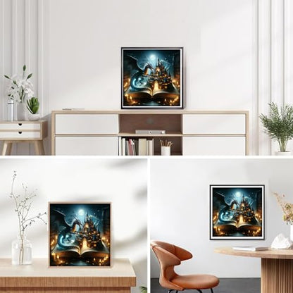Arttoplus Dragon Diamond Art Kits for Adults Beginner 14x14 inch - color: G9363-US